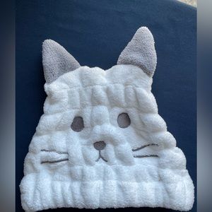 Daiso drying towel cap for babies